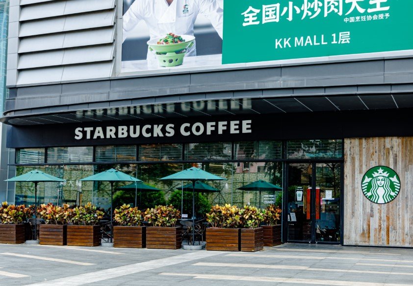 Starbucks store in China