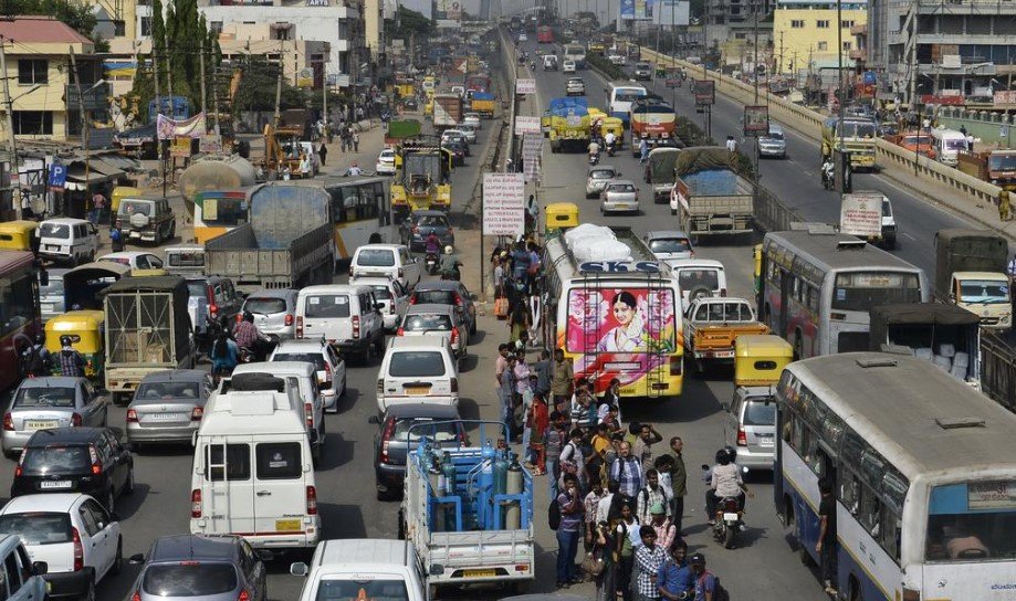bengaluru traffic jam