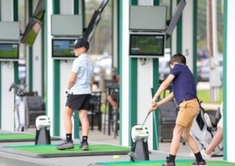 golf driving range technology