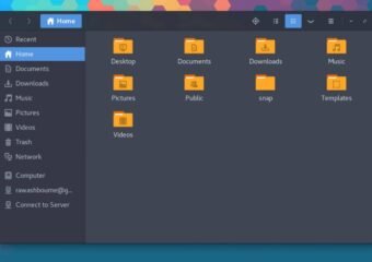 linux desktop interface