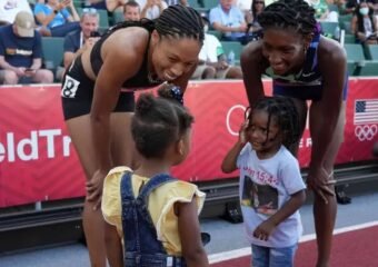olympic athletes with children