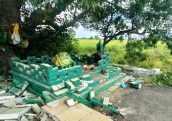 village green vandalism