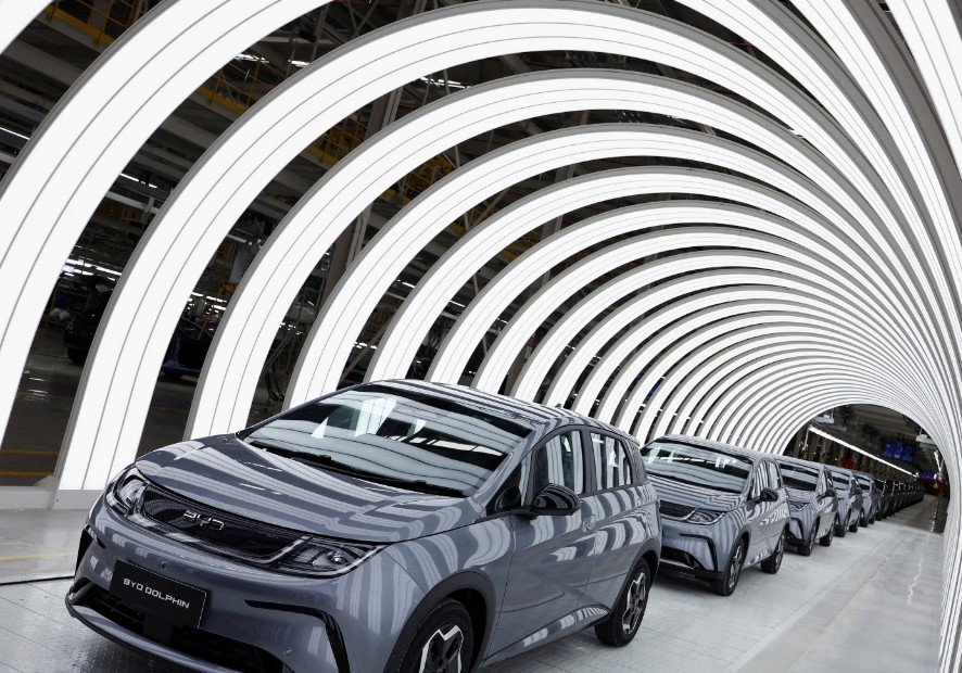 BYD ultra fast charging station China