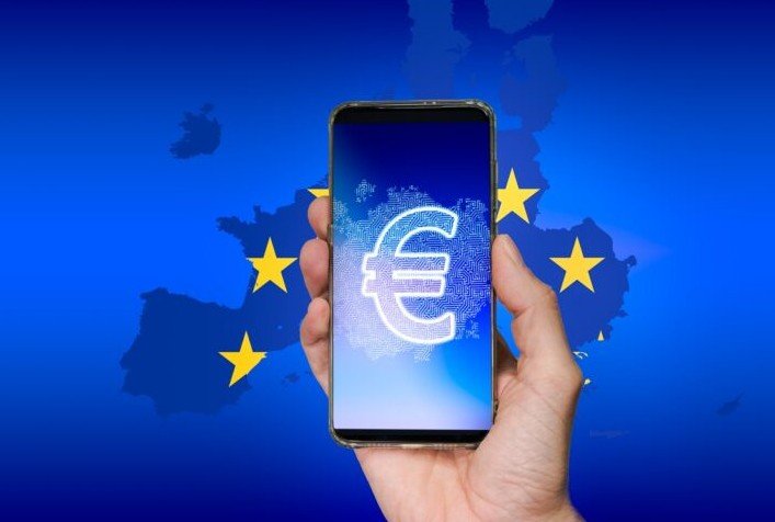 digital euro payment smartphone europe