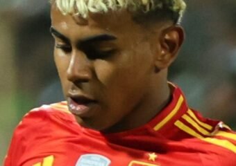 lamine yamal barcelona winger portrait