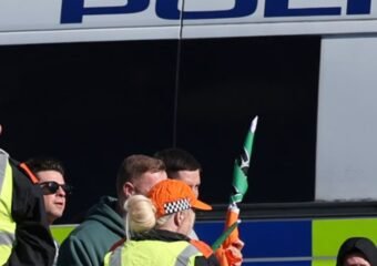 stansted airport uk police arrest scene