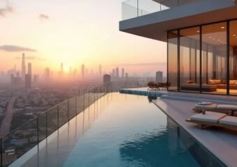 Dubai skyline luxury apartments
