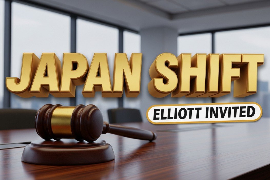 keidanren building tokyo business district flag