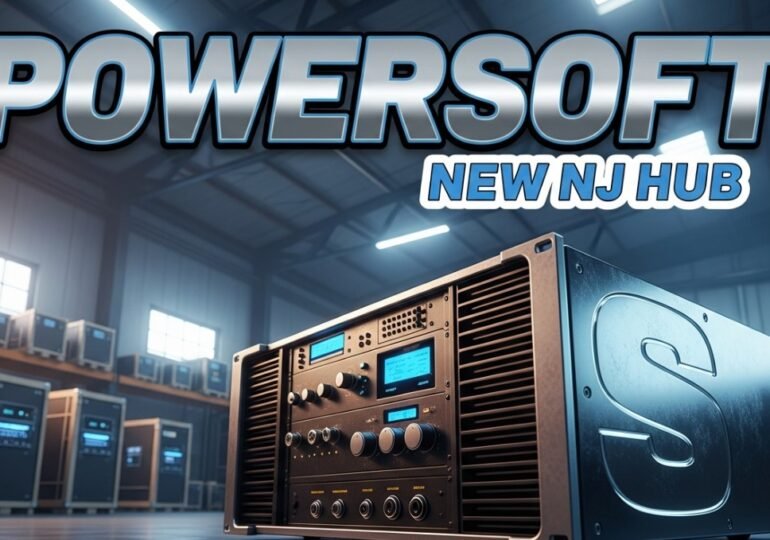 Global Audio Giant Powersoft Secures Key Hub in New Jersey