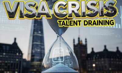 UK Tech Talent Crisis Deepens as Visa Applications Plunge