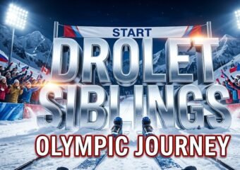 Canadian cross country skiing siblings Drolet Olympic race