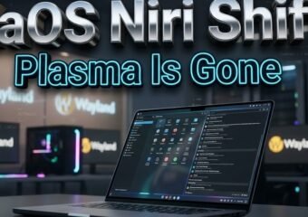 kaos linux niri wayland tiling desktop experience