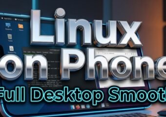 linux desktop mobile phone setup