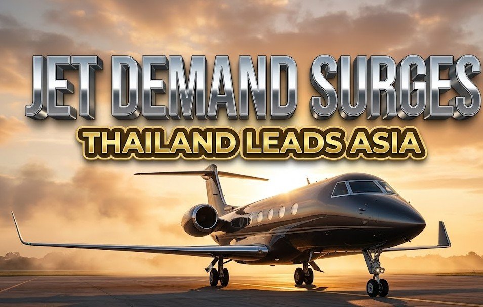 rising business jet demand Thailand Southeast Asia