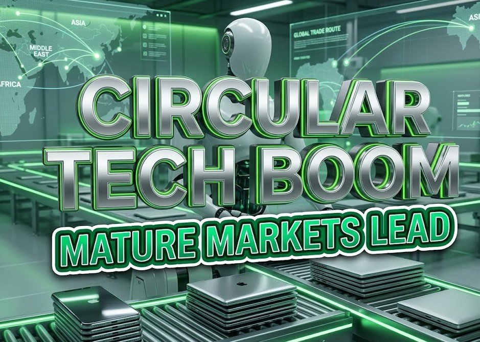 secondary tech market circular economy growth
