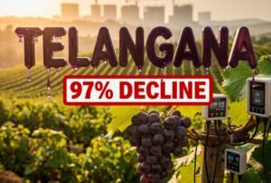 Telangana Grape Farming Shrinks 97% as Experts Push for Tech Revival