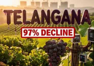 Telangana Grape Farming Shrinks 97% as Experts Push for Tech Revival