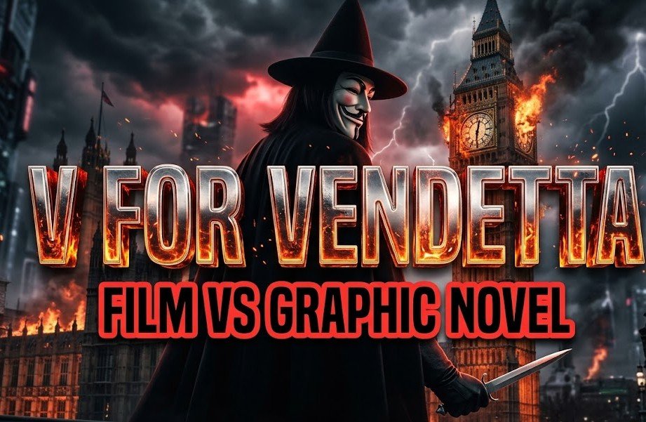 v for vendetta film versus graphic novel differences