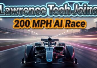 Lawrence Tech autonomous race car Indy Challenge
