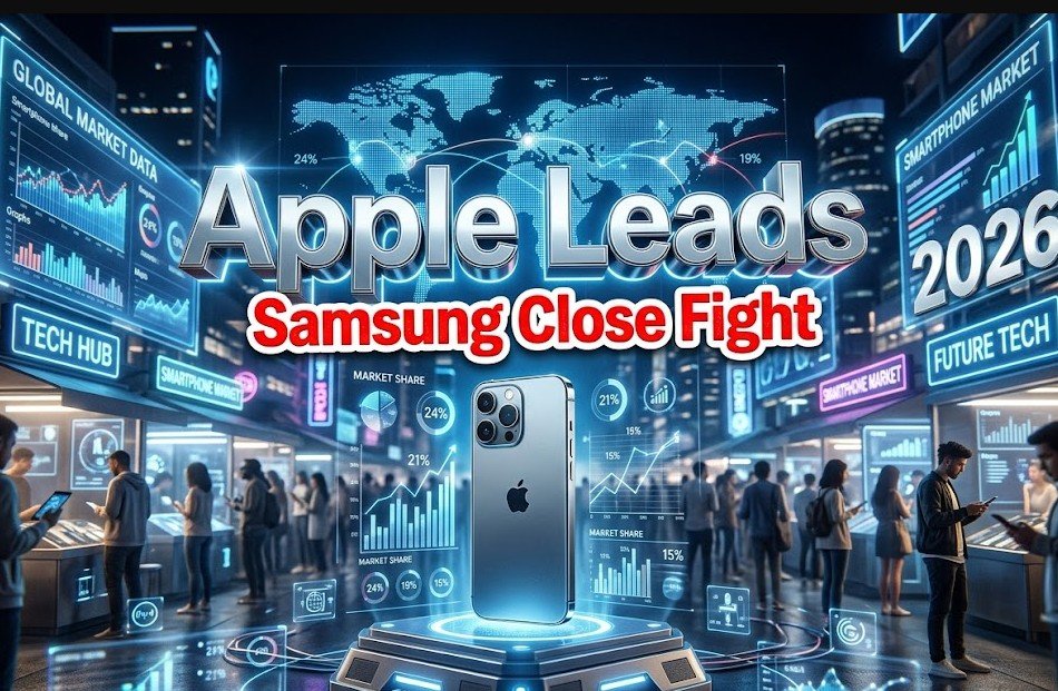 apple samsung smartphone market share 2026 global ranking