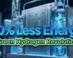 boron membrane green hydrogen electrolyzer efficiency