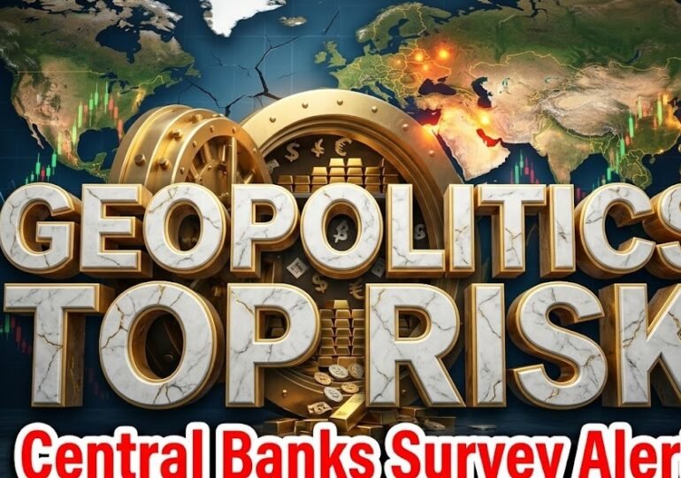 Central Banks Flag Geopolitics as Top Risk in Major Survey