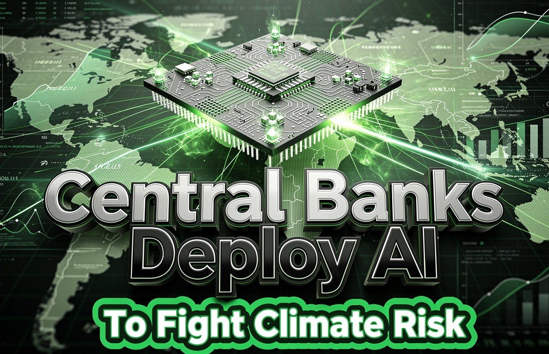 central banks using AI for climate risk management