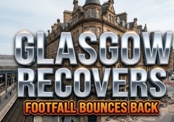 glasgow union street fire footfall recovery