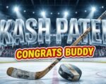 kash patel congratulates brent burns 1000 consecutive nhl games