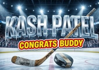 kash patel congratulates brent burns 1000 consecutive nhl games