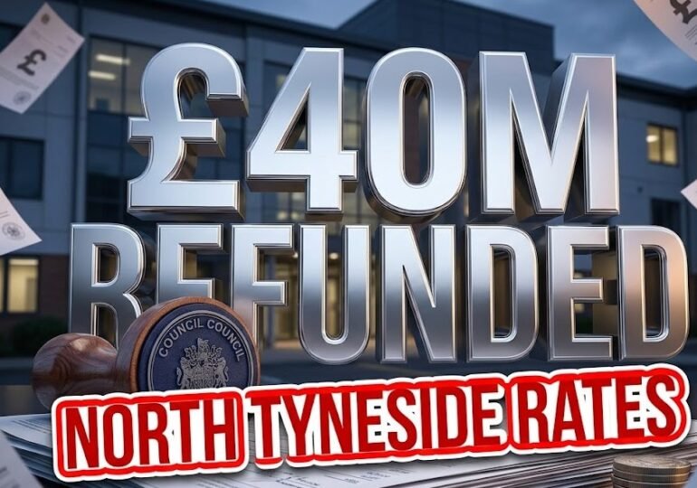 North Tyneside Council Refunds Over 40 Million In Business Rates