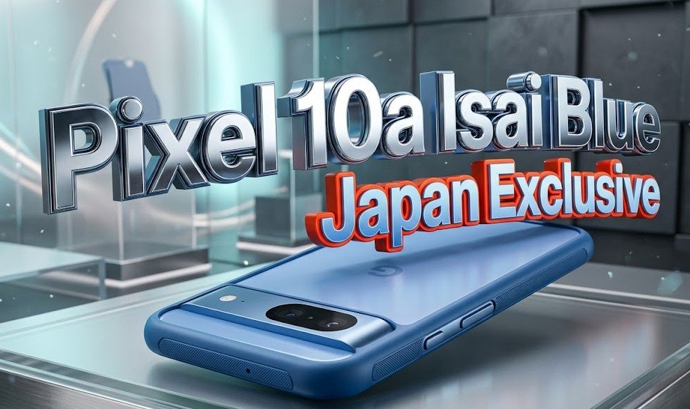 pixel 10a isai blue japan exclusive color variant