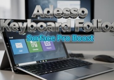 Adesso Launches Premium Bluetooth Keyboard Folios for Microsoft Surface Pro Users