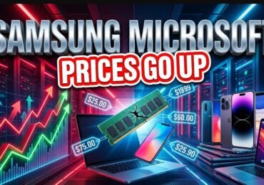 RAM Crisis Pushes Samsung, Microsoft Prices Up