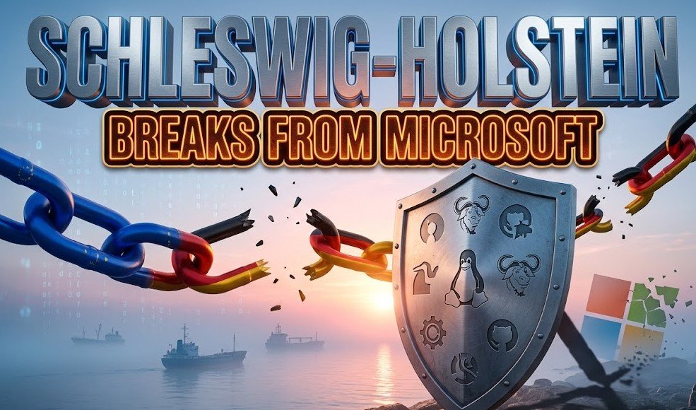 schleswig holstein open source microsoft migration