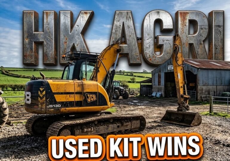 Young Contractor Beats Farm Cost Crisis With Clever Used Kit Buys