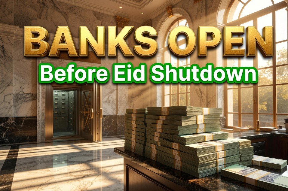 Bangladesh Bank Eid-ul-Azha banking schedule garment workers 2026
