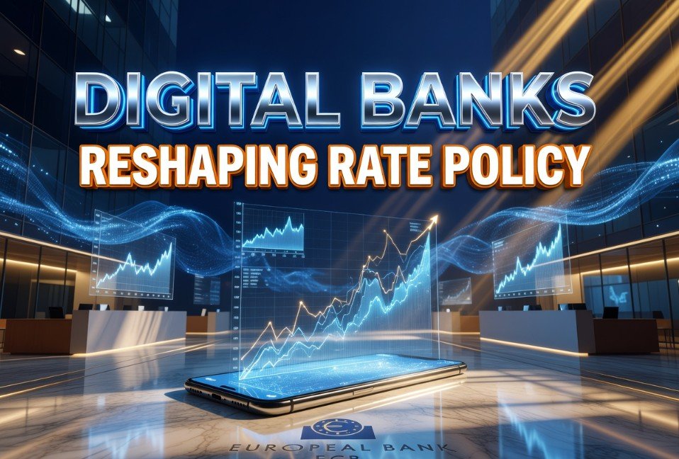ECB digital bank monetary policy deposit rate transmission euro area