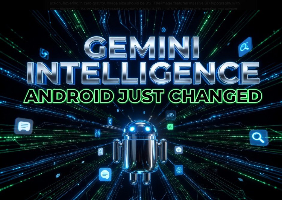 Google Gemini Intelligence Android AI automation features 2026