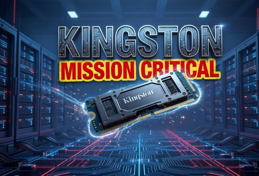 Kingston industrial SSD memory module for mission-critical systems