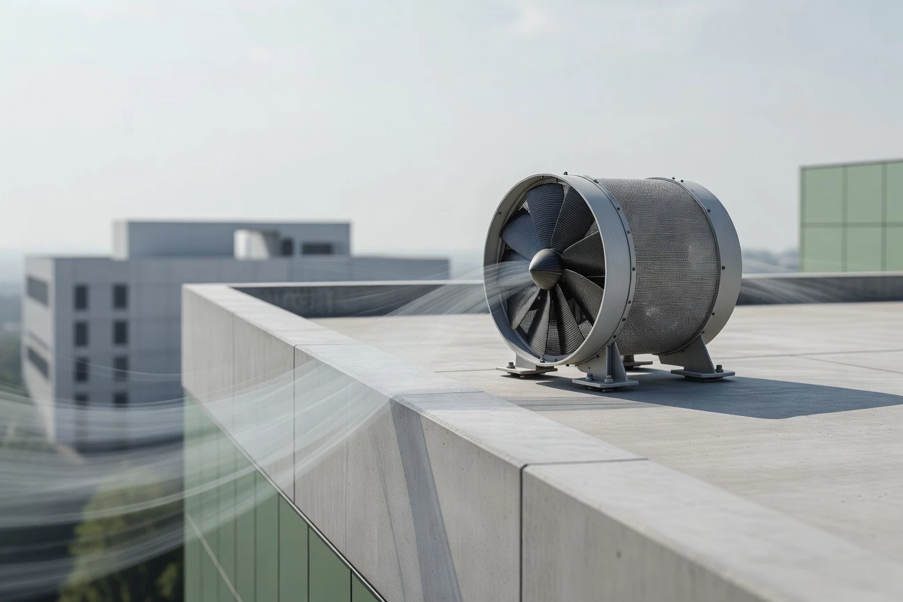AirPlus XEVA turbine brings edge wind power to rooftops.
