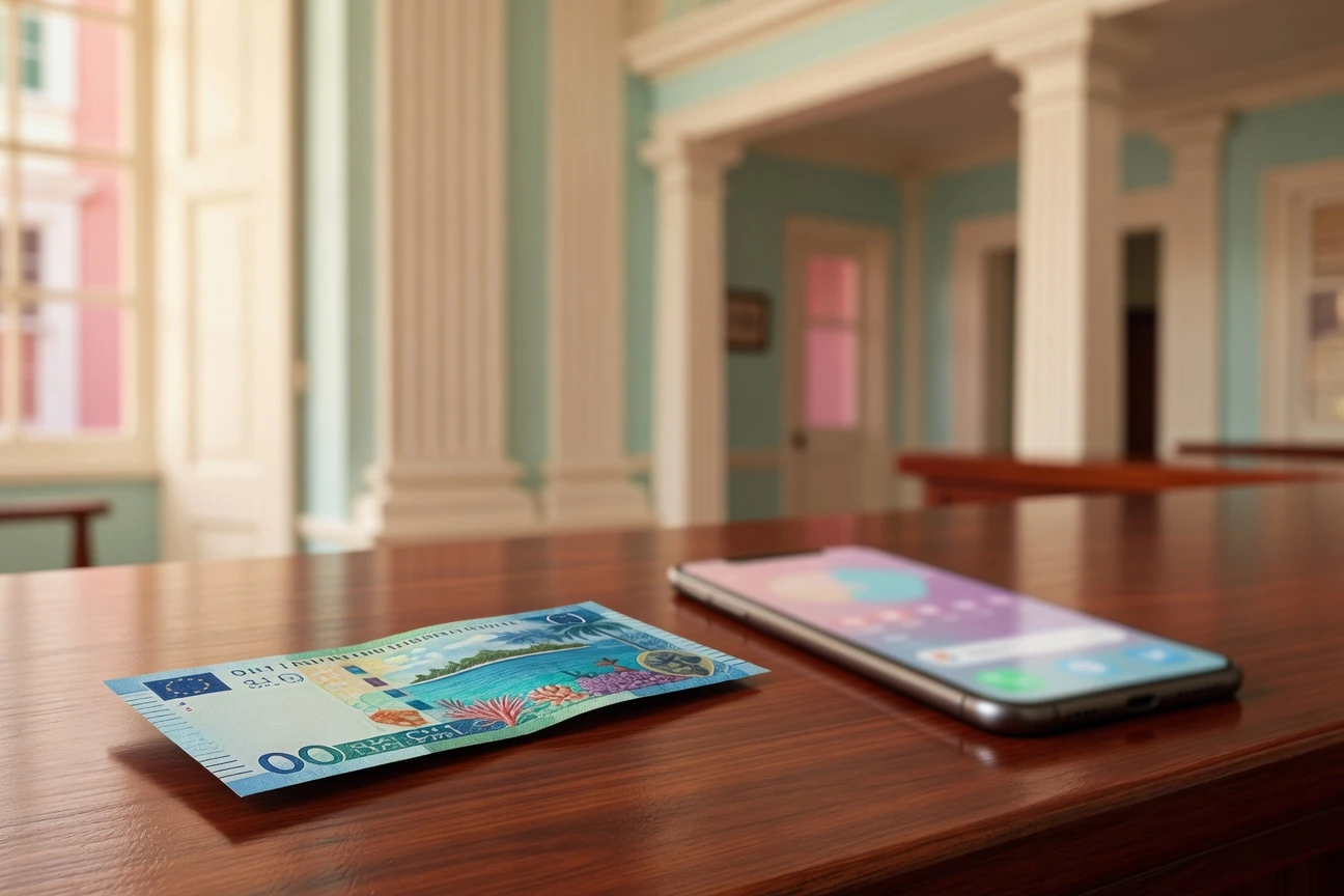 Bahamas legacy banking and digital finance adoption gap with Sand Dollar stalled rollout.