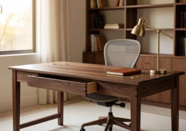 Custom Wood Office Furniture: The 15-Year Math for Home-Business Owners