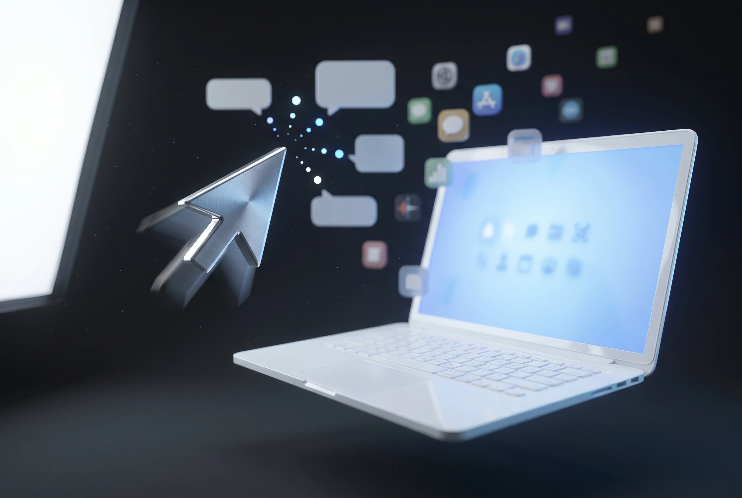 Googlebook Magic Pointer AI cursor versus PC desktop apps explained for laptop buyers.