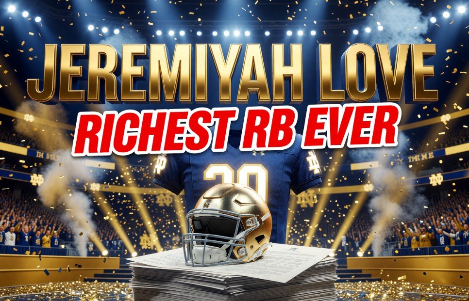 jeremiyah love notre dame running back nfl draft