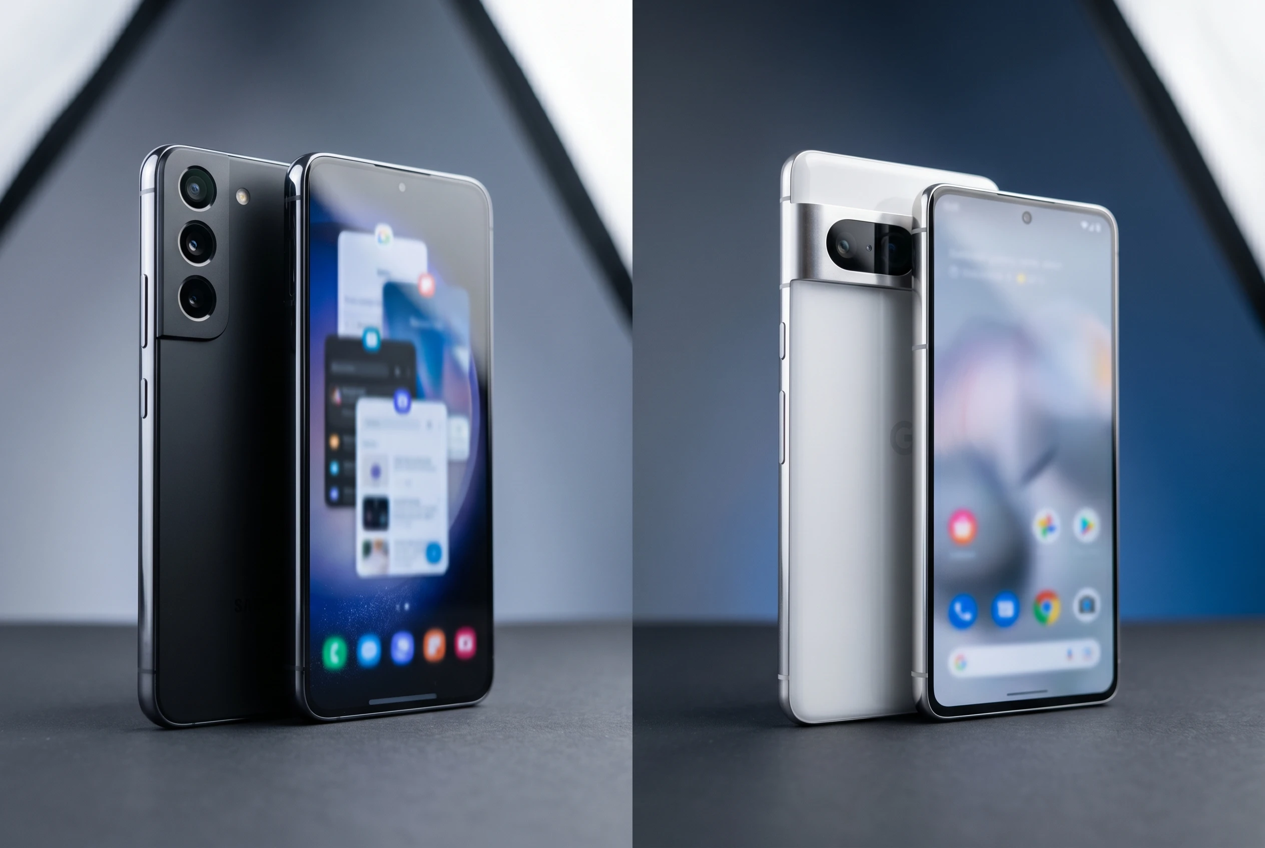 Samsung One UI floating window and Edge Panel features missing from Google Pixel phones.