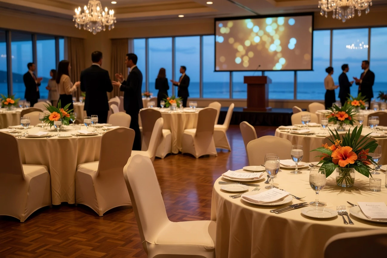 Shidler Business Night 65th anniversary at Sheraton Waikiki with student scholarships and mentorship awards.