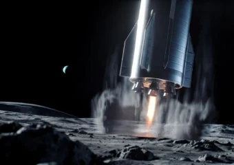SpaceX Starship Moon landing 2028 technical challenges and refueling cascade explained.