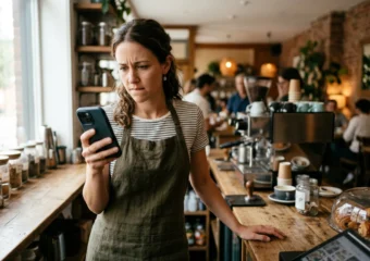 AI content marketing trust penalty for small businesses