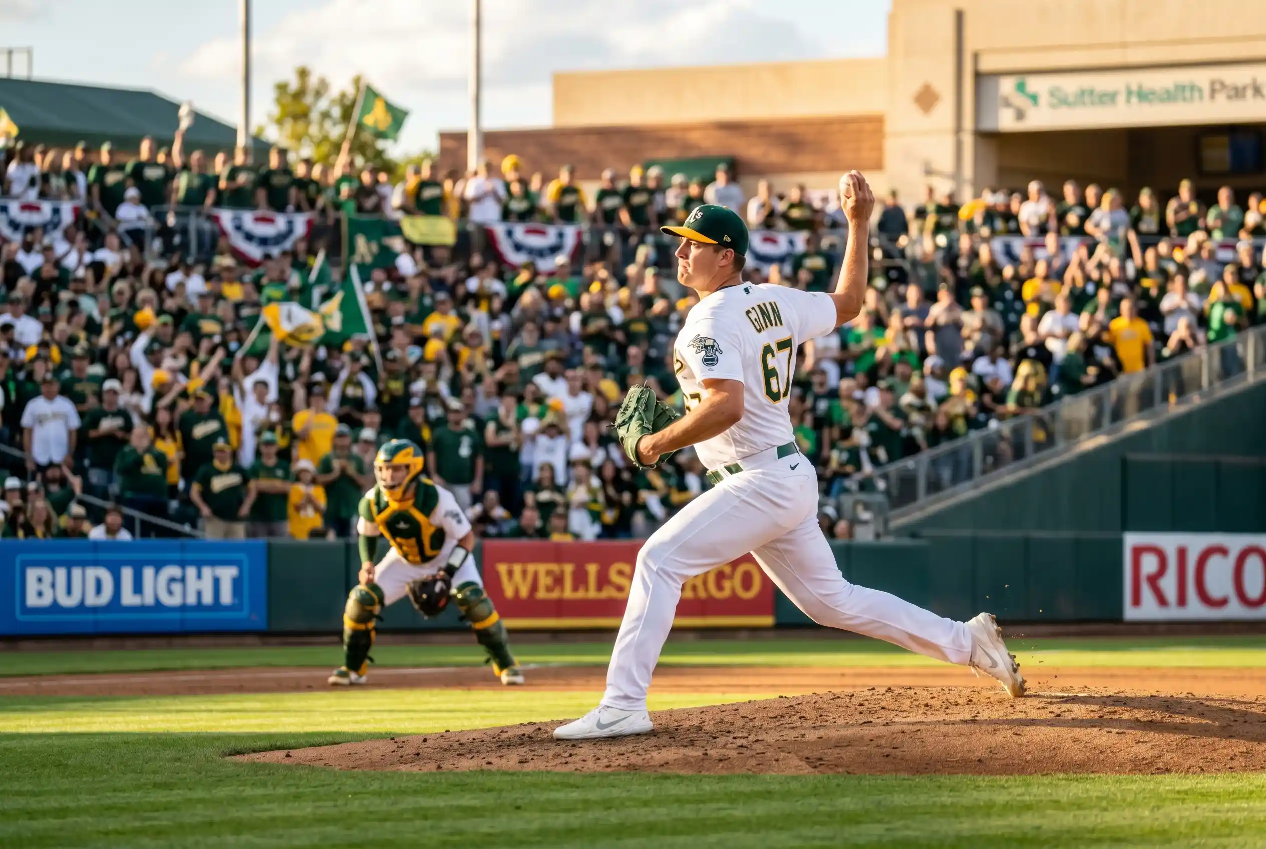 Athletics vs Pirates series opener at Sutter Health Park